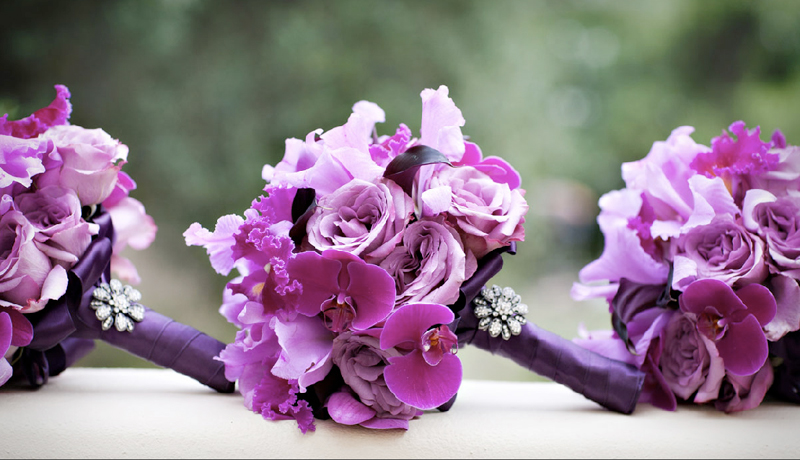 Purple Wedding Eternally Engaged